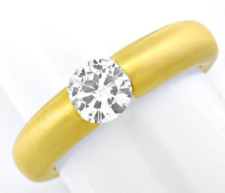 Foto 1 - Diamant-Spann Ring, Brillant 0,57ct 18K Gelb, S3818