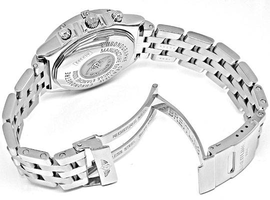 Foto 4 - Breitling Chronomat Hr Uhr Stahl Pilotband Topuhr Neuz., U1008